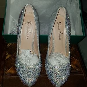 Lauren Lorraine Vanna-2 Silver Heels